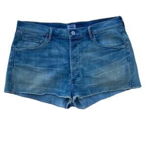 New Citizens Of Humanity Premium Vintage Cutoff Frayed Jean Denim Shorts Sz 28